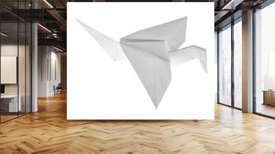 white paper crane Wall mural