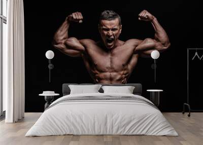 Muscular body Wall mural