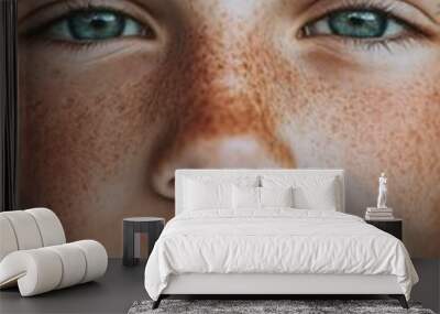 Child with freckles Wall mural