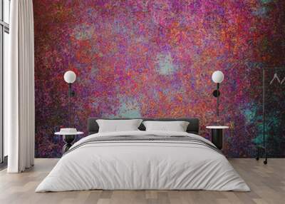 Color gloomy grunge background Wall mural