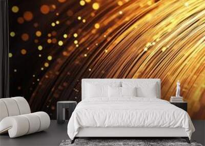 Gold Background Close Up Wall mural