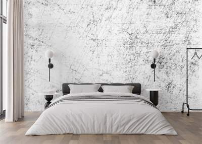 Light black and white grunge background. Abstract texture of dust Wall mural