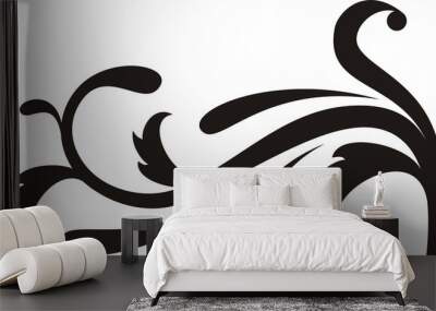 scroll design Wall mural