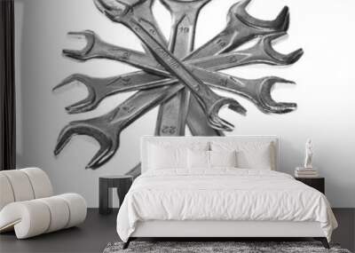 set of spanners Wall mural