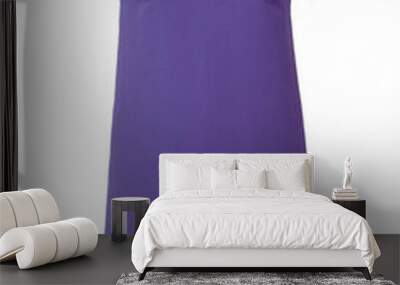 violet dress Wall mural