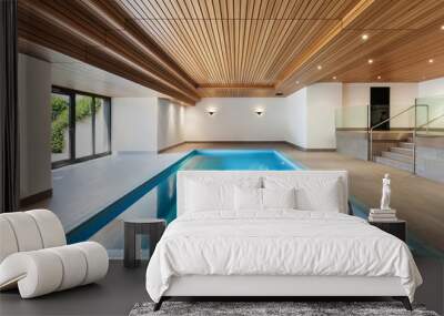 apartment, indoor swimming pool Wall mural