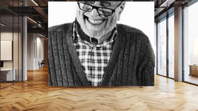 Elderly man portrait Wall mural