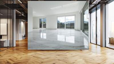 Interior of empty apartment Wall mural