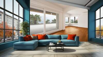 Interior of modern apartment, livingroom Wall mural