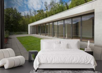 modern house, facade Wall mural