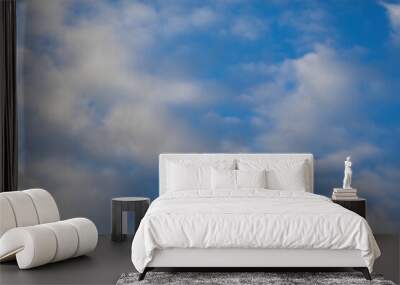 Clouds after a storm Wall mural