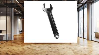 Adjustable wrench, mechanic repair tool 3d render. Wall mural