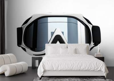 Ski eyeglass goggles protection mask Wall mural