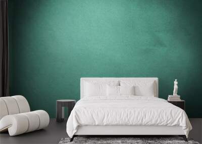 Green background with copy space Wall mural