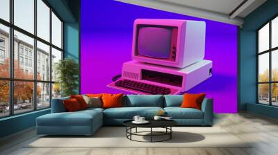 old personal computer Wall mural