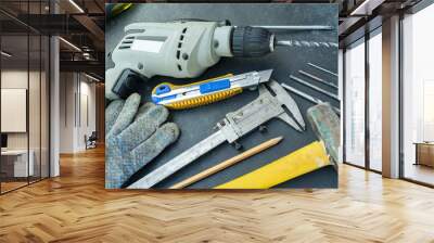 tools for home repairs Wall mural