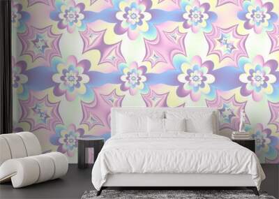 Abstract blur pattern. Image with aspect ratio 16 : 9 Wall mural