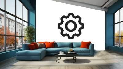 Gear Vector Icon Wall mural