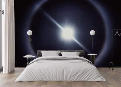 planet in space Wall mural