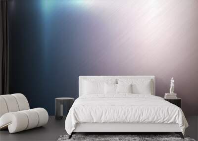 Polished Metal Background Colorful Light Texture Wall mural