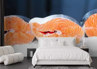 Fresh fish for sale Wall mural