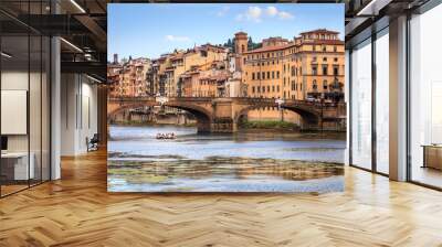 ponte vecchio florence italy Wall mural