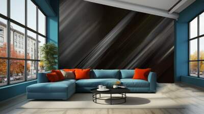 Background abstract diagonal lines. Dark colored line. Wall mural