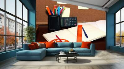 start studying homework Wall mural