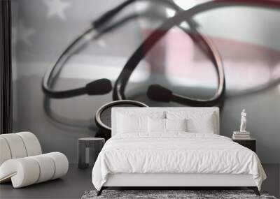 US treatment stethoscope Wall mural