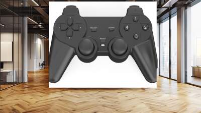 black game controller Wall mural