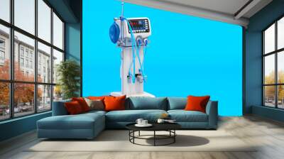 Ventilator for artificial ventilation, ICU. 3D rendering Wall mural