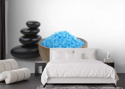 blue salt spa Wall mural