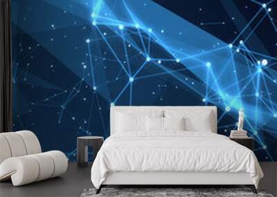 Abstract cosmic background Wall mural