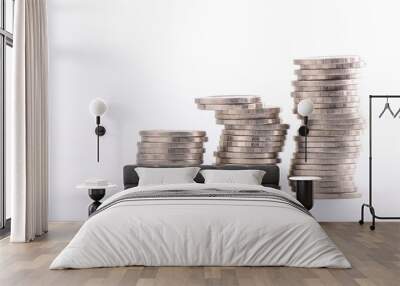 Money coins for investment  for finance  concept Wall mural