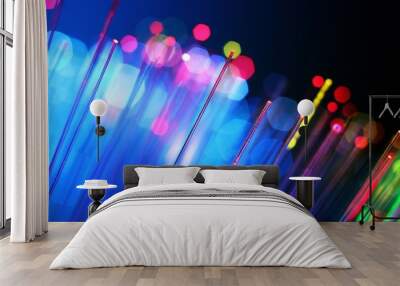 Fiber optics Wall mural