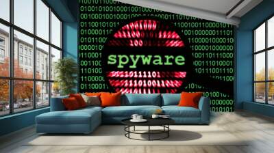 Spyware Wall mural