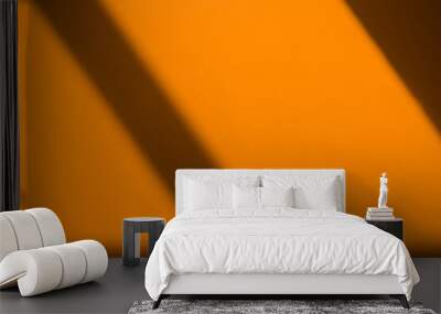 Abstract light and shadow red background. Wall mural