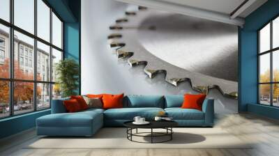 circular saw blades Wall mural