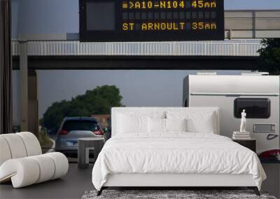 autoroute Wall mural