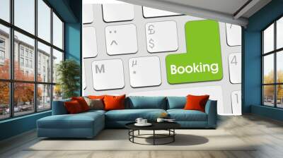 clavier booking Wall mural