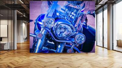 motorcycle custom biker Wall mural