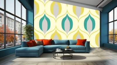 Art deco vintage pattern Wall mural