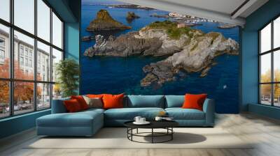 Aci Trezza faraglioni e Lachea Wall mural