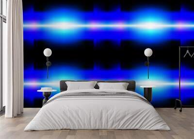 Digital art, abstract three dimensional objects, Germany Wall mural