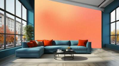 abstract background Tropical Sunset gradient wallpaper modern business background, salmon, coral and light peach color Wall mural