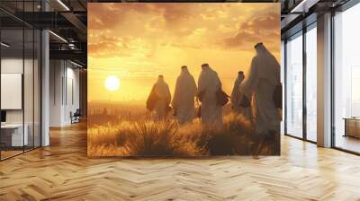 Muslim perfom hajj UHD wallpaper Wall mural