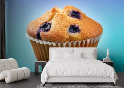 blueberry muffin Wall mural