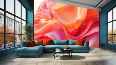 smooth 3d abstract background relaxing wallpaper business background  Wall mural