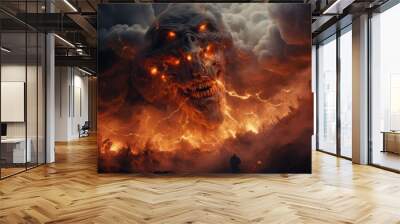 demon of war Wall mural