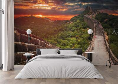 great chinese wall Wall mural